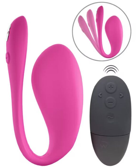 WE-VIBE JIVE 2 viselhető tojásvibrátor, élénk rózsaszín