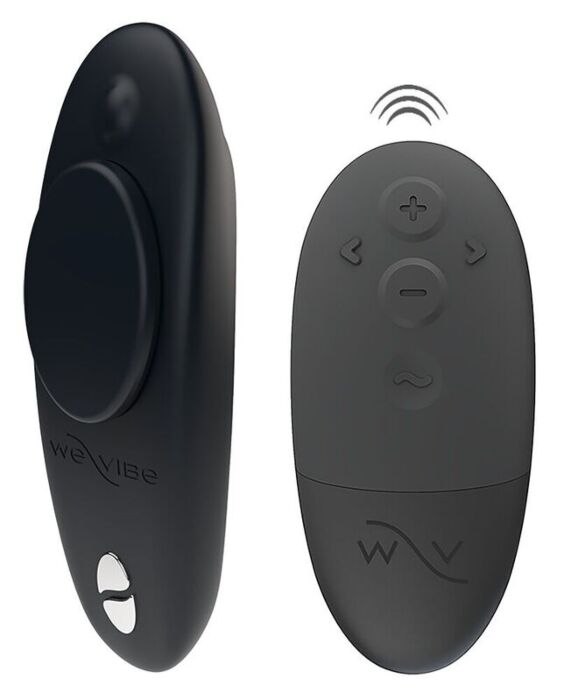 WE-VIBE Moxie+ fekete, hordható klitoriszvibrátor