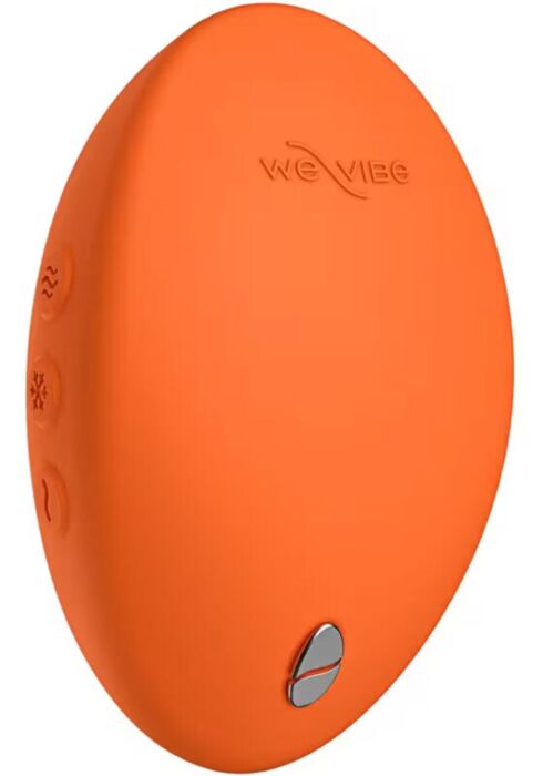 WE-VIBE Temp melegítő-hűtő vibrátor, mandarinszínű