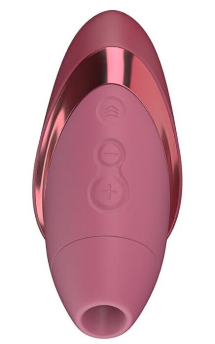 WOMANIZER NEXT vákuumos csiklóizgató, 14 fokozattal, bordó