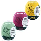 Maszturbátor tojás SZETT SATISFYER EGGS 3 - RIFFLE, BUBBLE & FIERCE