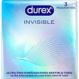 Kondom DUREX Ultra Thin Invisible 3 db