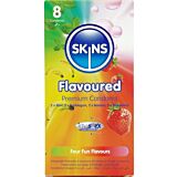 Kondom SKINS Multi Flavors 8 ízben