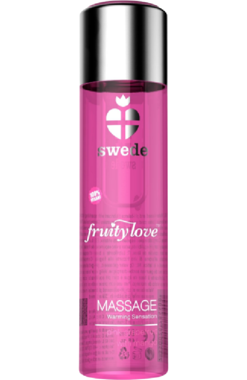 Melegítő hatású olaj SWEDE Fruity Love Grapefruit és Mangó